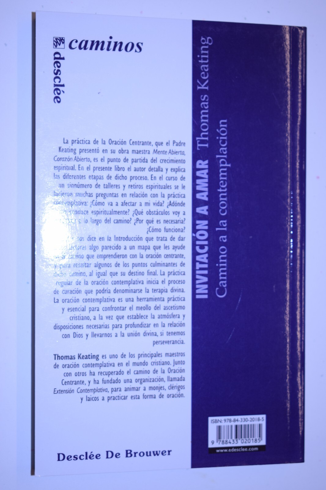 Invitación a amar. Camino a la contemplación Spanish Edition by Thomas Keating