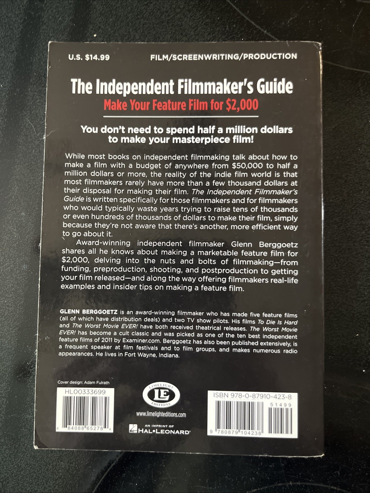 The Independent Filmmaker’s Guide: Make Your Feature Film for $2 000 (Paperback)