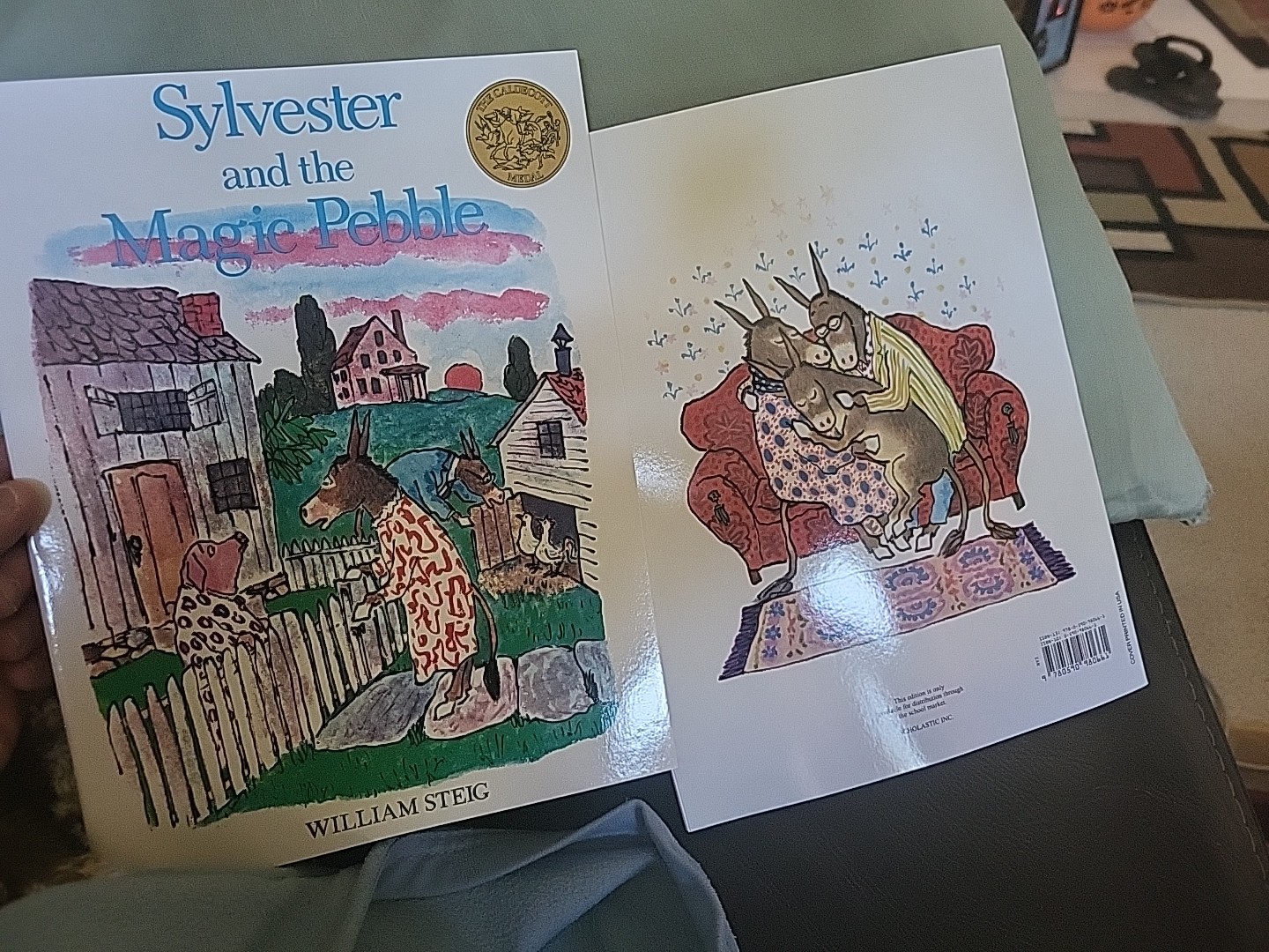 Sylvester and the Magic Pebble (Caldecott) By William Steig (New Paperback Book)