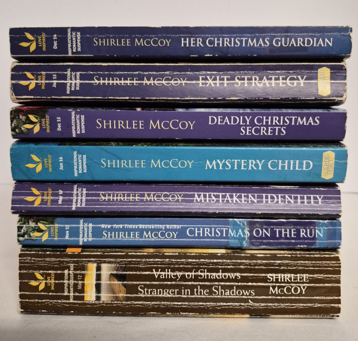 Shirlee McCoy Lot 6 Mission: Rescue 2-5, 7, 8 Love Inspired Suspense & Lakeview