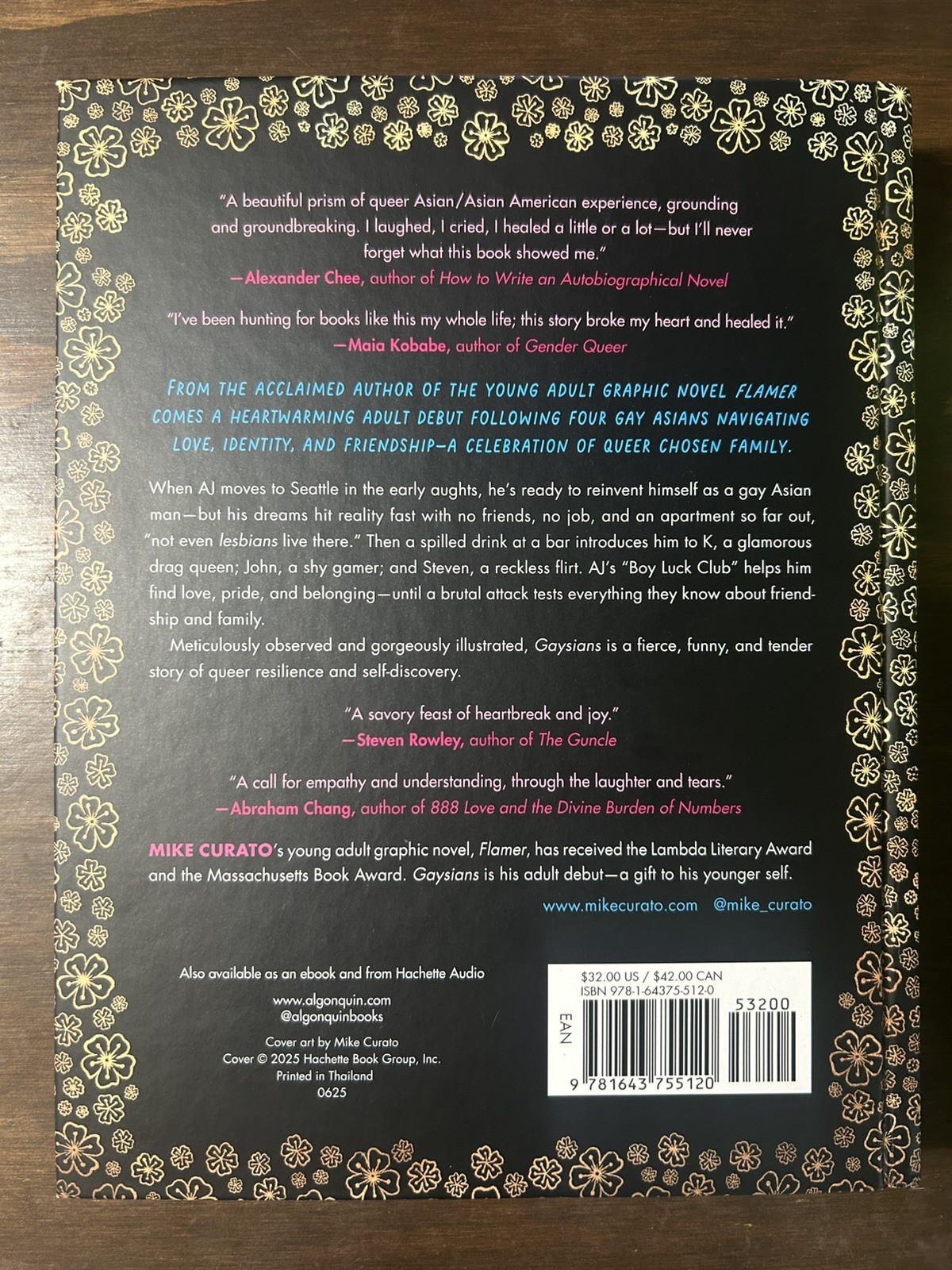 Gaysians hardcover graphic novel by Mike Curato