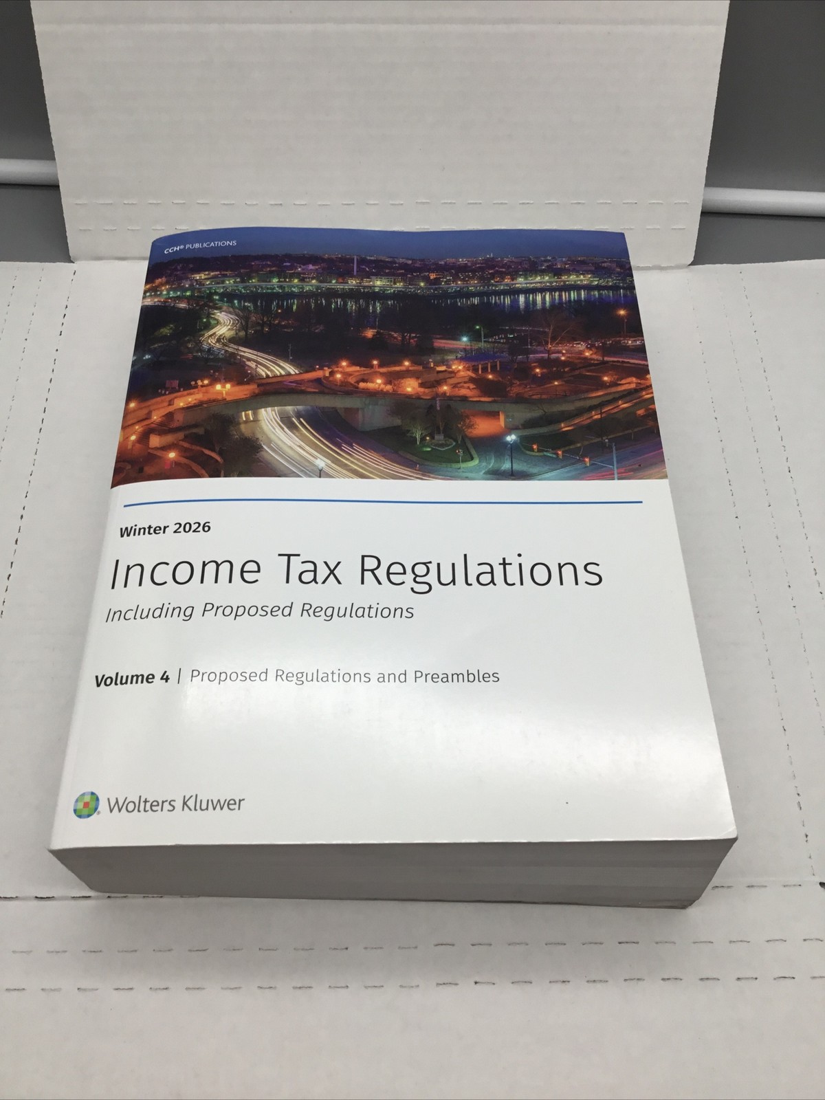 Wolters Kluwer Income Tax Regulations Winter 2026 Vol 4 PB Book ACCEPTBABLE