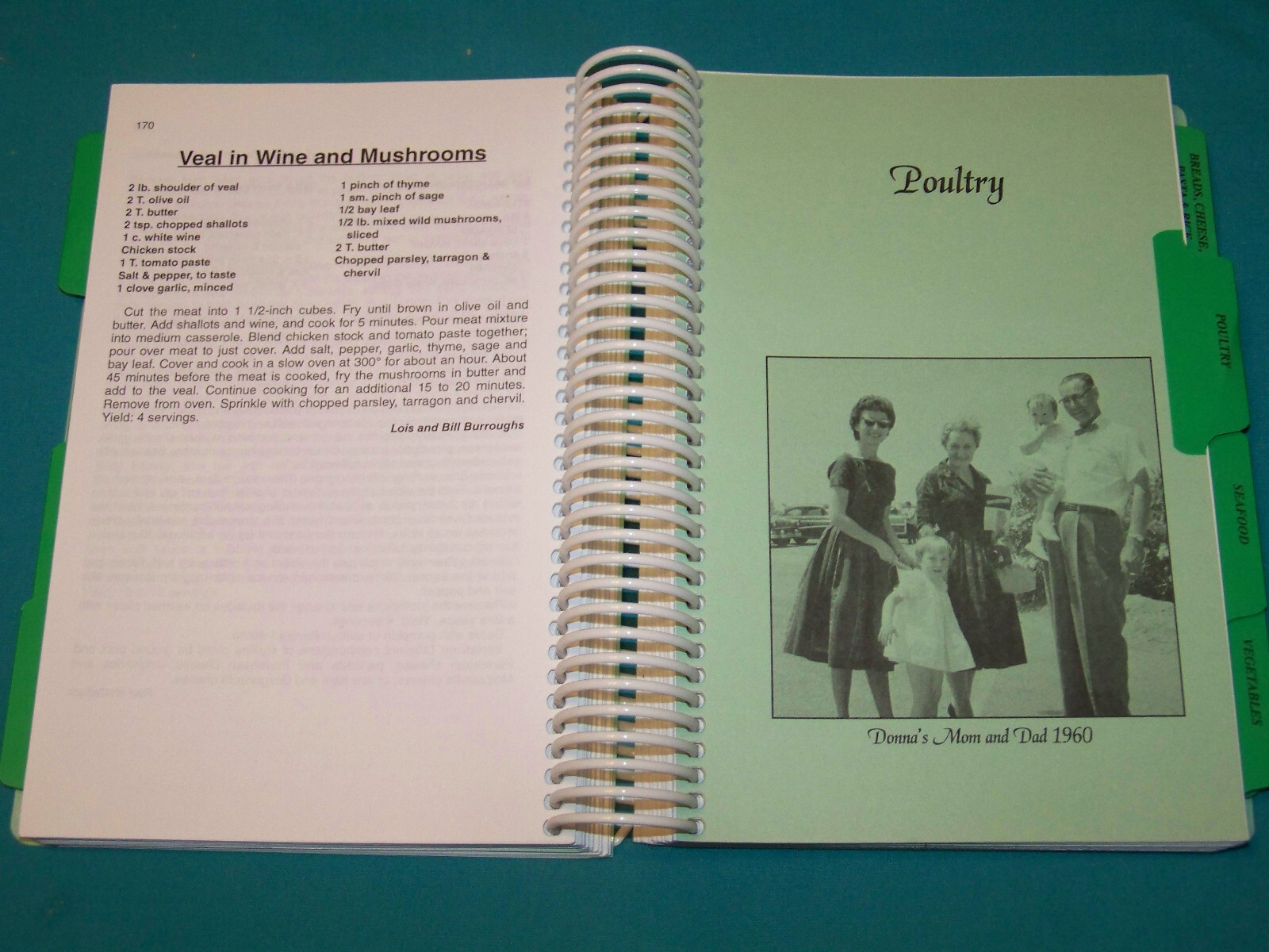 Donna McLean Miller Family Cookbook Semiahmoo Washington 2010 394 pages
