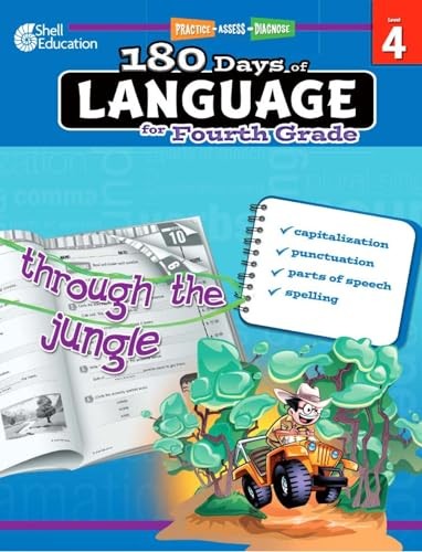 Shell Education 180 Days of Language for Fourth Grade