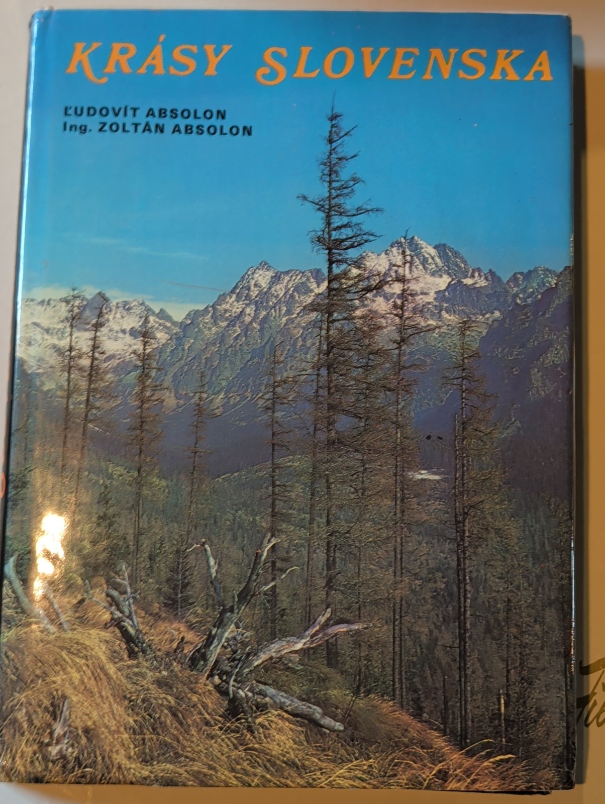 Vintage Czech KRASY CESKOSLOVENSKA 1980 rare photo travel Table book art