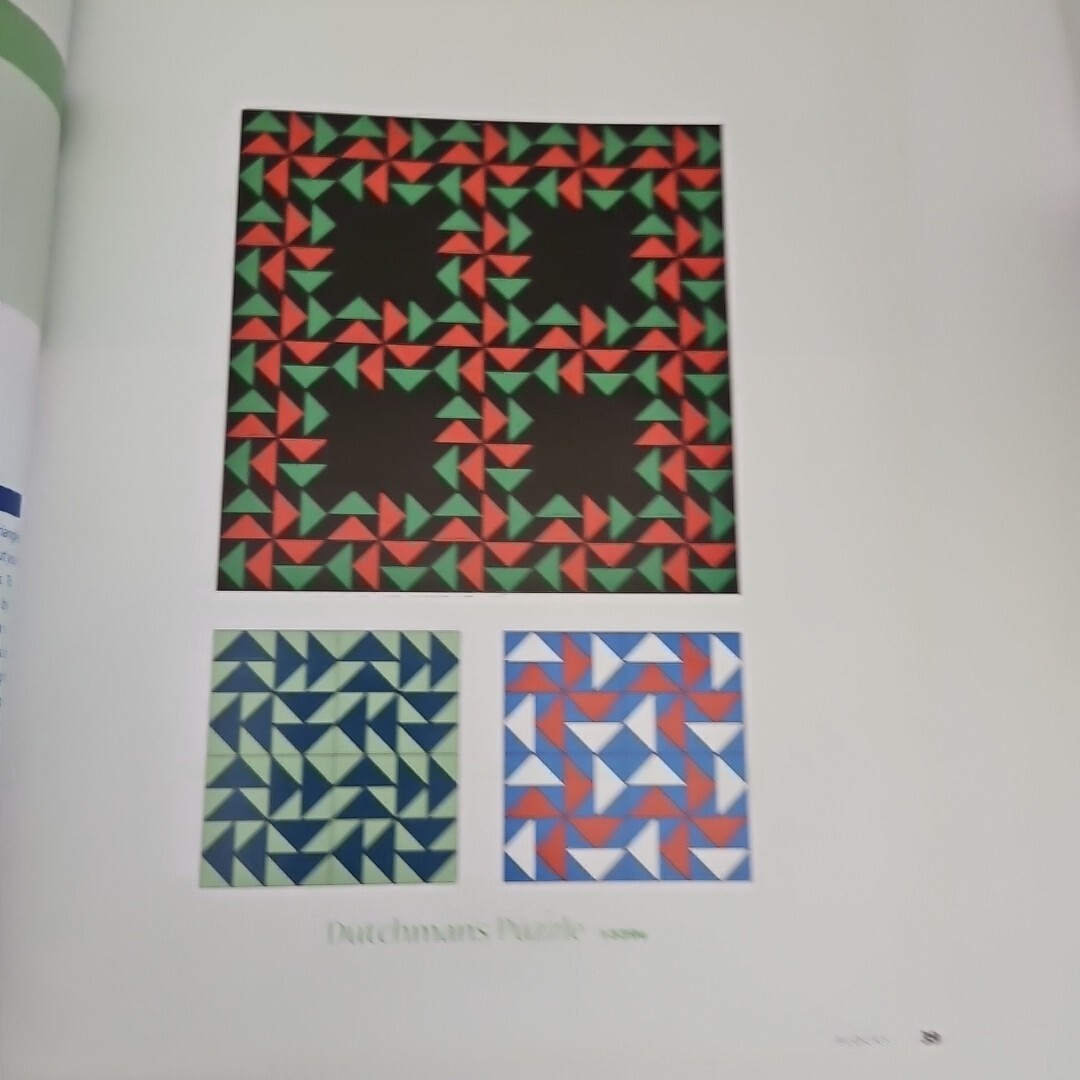 Quiltiing Make It Simpler Paper Piecing Easy 1-2-3 Pinless Fold & Sew Technique