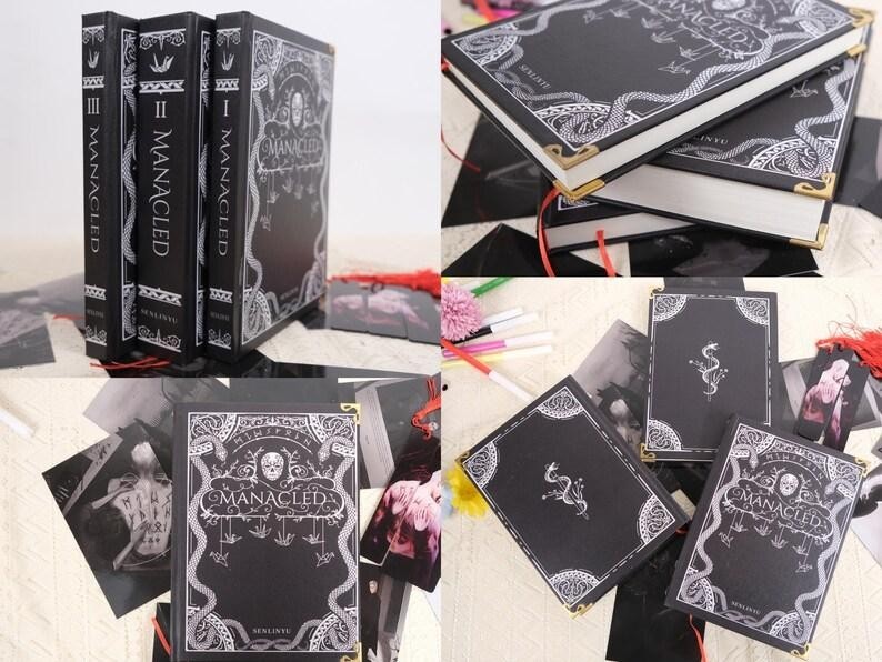 Manacle. Manacled Fanfic.Hardcover Full 3 Separate Volumes. Dramione