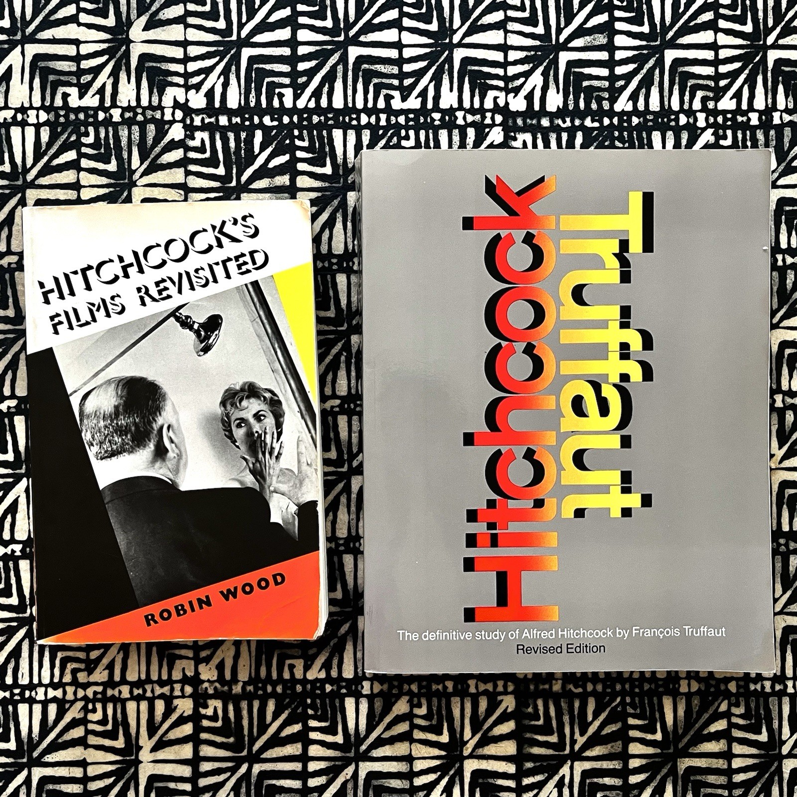 HITCHCOCK ~ TRUFFAUT / HITCHCOCK’S FILMS REVISITED ~ Robin Wood Vint 80s PB Lot
