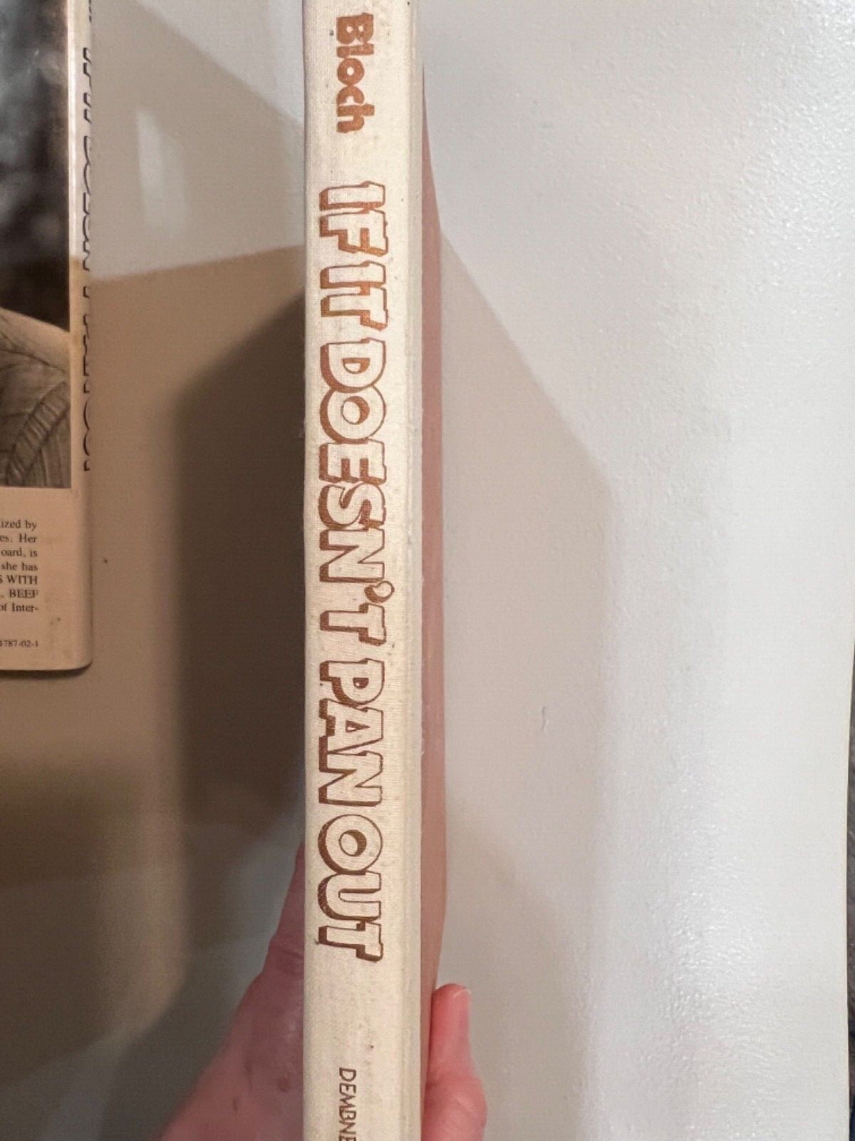 If It Doesn’t Pan Out: How To Cope With Cooking Disasters, Barbara Bloch, Vintag