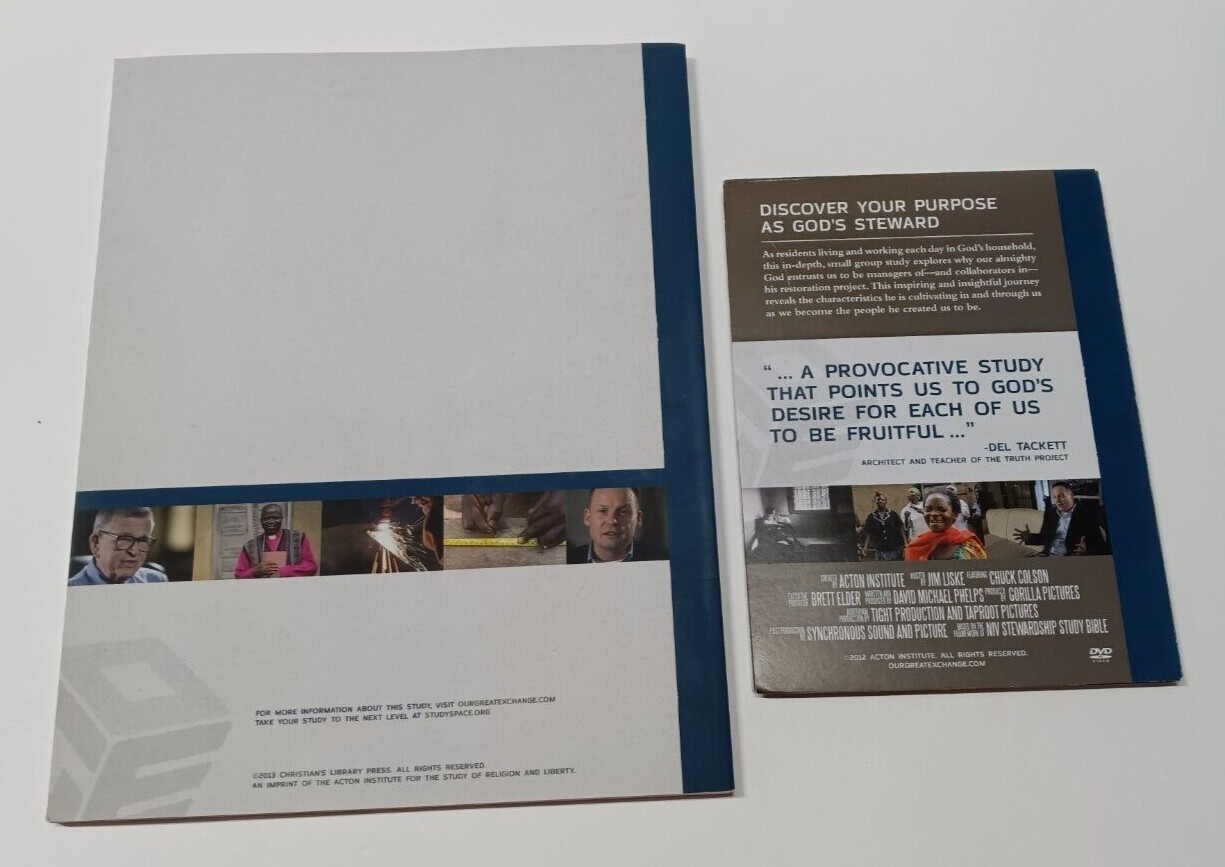 Our Great Exchange DVD and Study Guide set – Christian’s Library Press – RARE