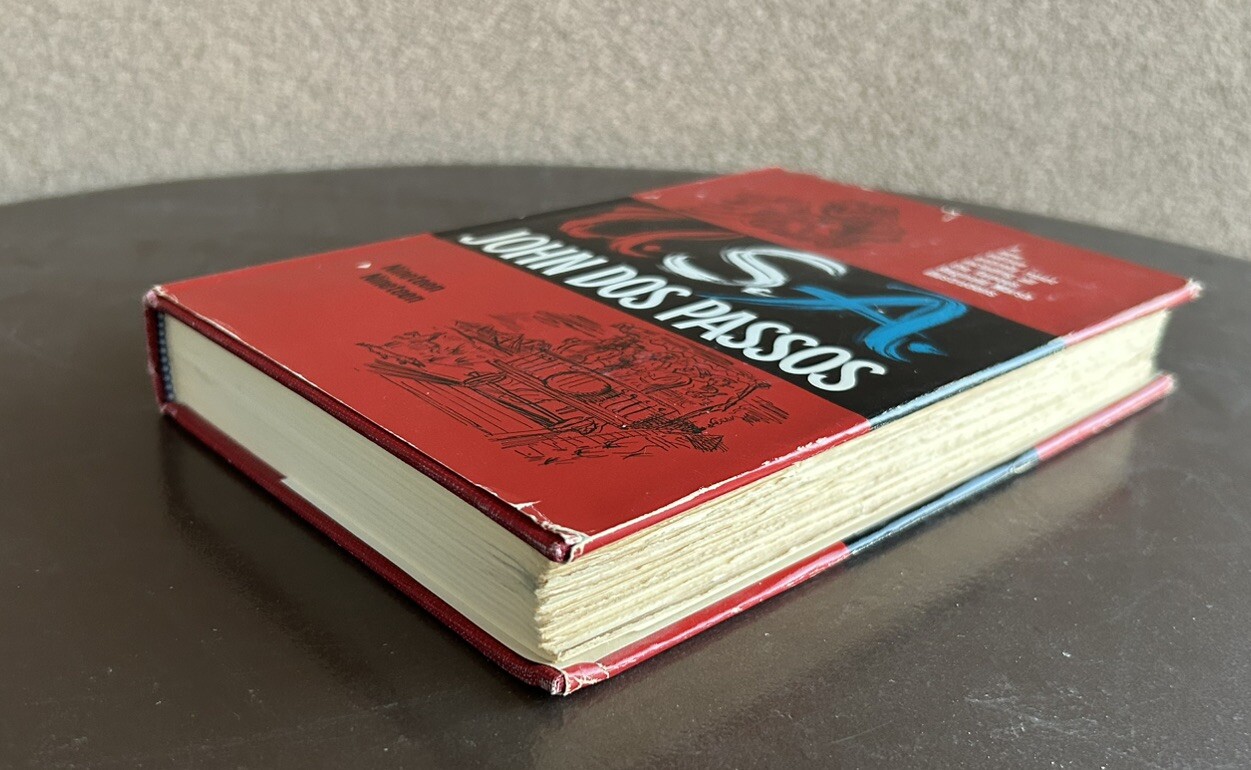 USA Trilogy by John Dos Passos; The 42nd Parallel; 1919; The Big Money 1960 HCDC