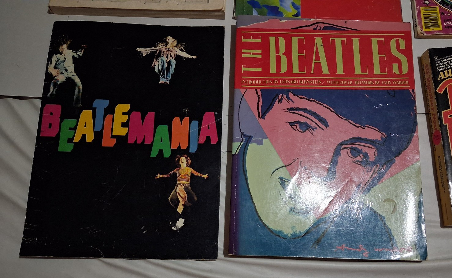 Vintage Beatles Book Lot,Beatlemania,Discography,George Martin,Paul McCartney