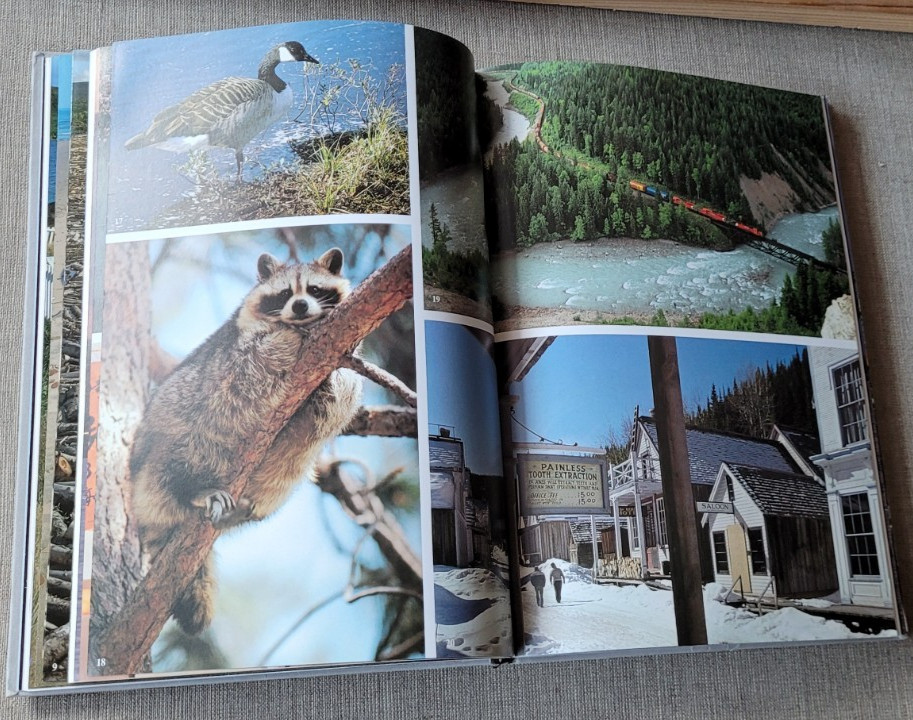 Kanada Canada Vintage Swiss Zurich Photo Album book 1982