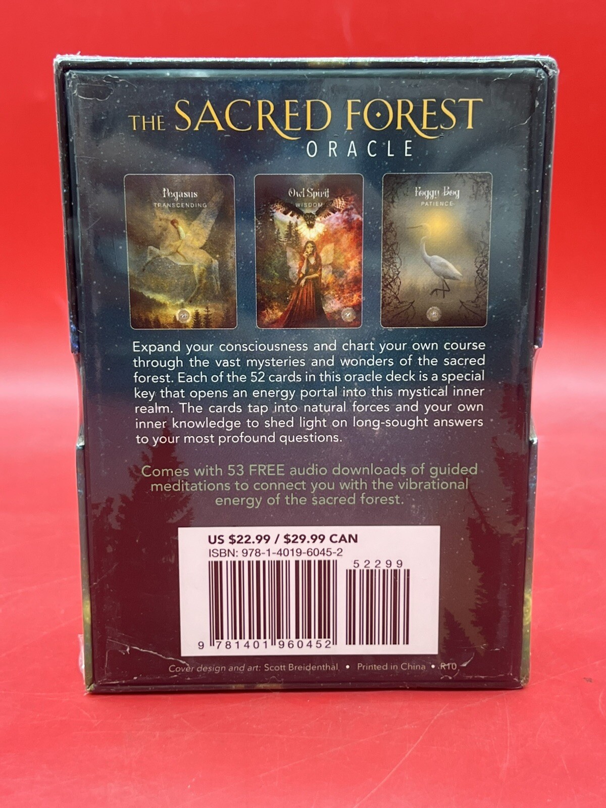 Sacred Forest Oracle : 52 Cards to Open Energy Portals of a Higher Dimension by