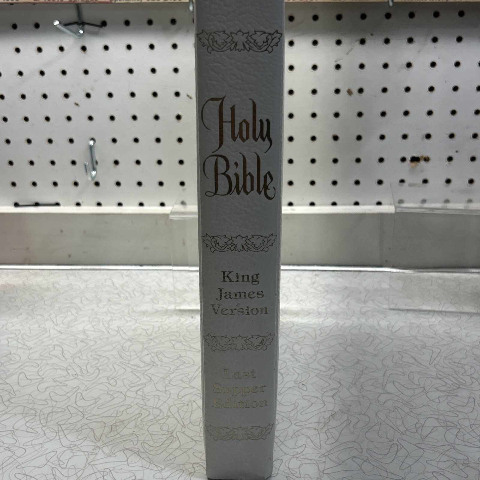 Family Bible King James Red Letter Holy Bible The Last Supper Edition 1985 Vtg