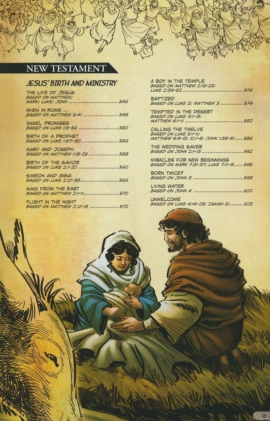 THE ACTION BIBLE Sergio Cariello (Illustrator) Pictorial HC 752 pgs Quick Ship!!