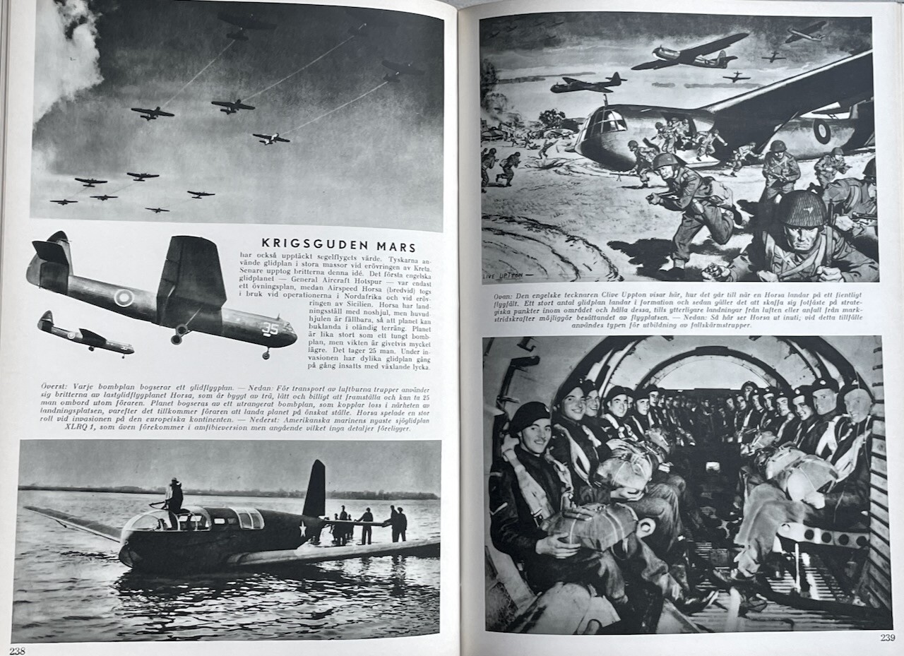 Flygboken: Flygningens Historia och flyget av idag / 1945 (Swedish)