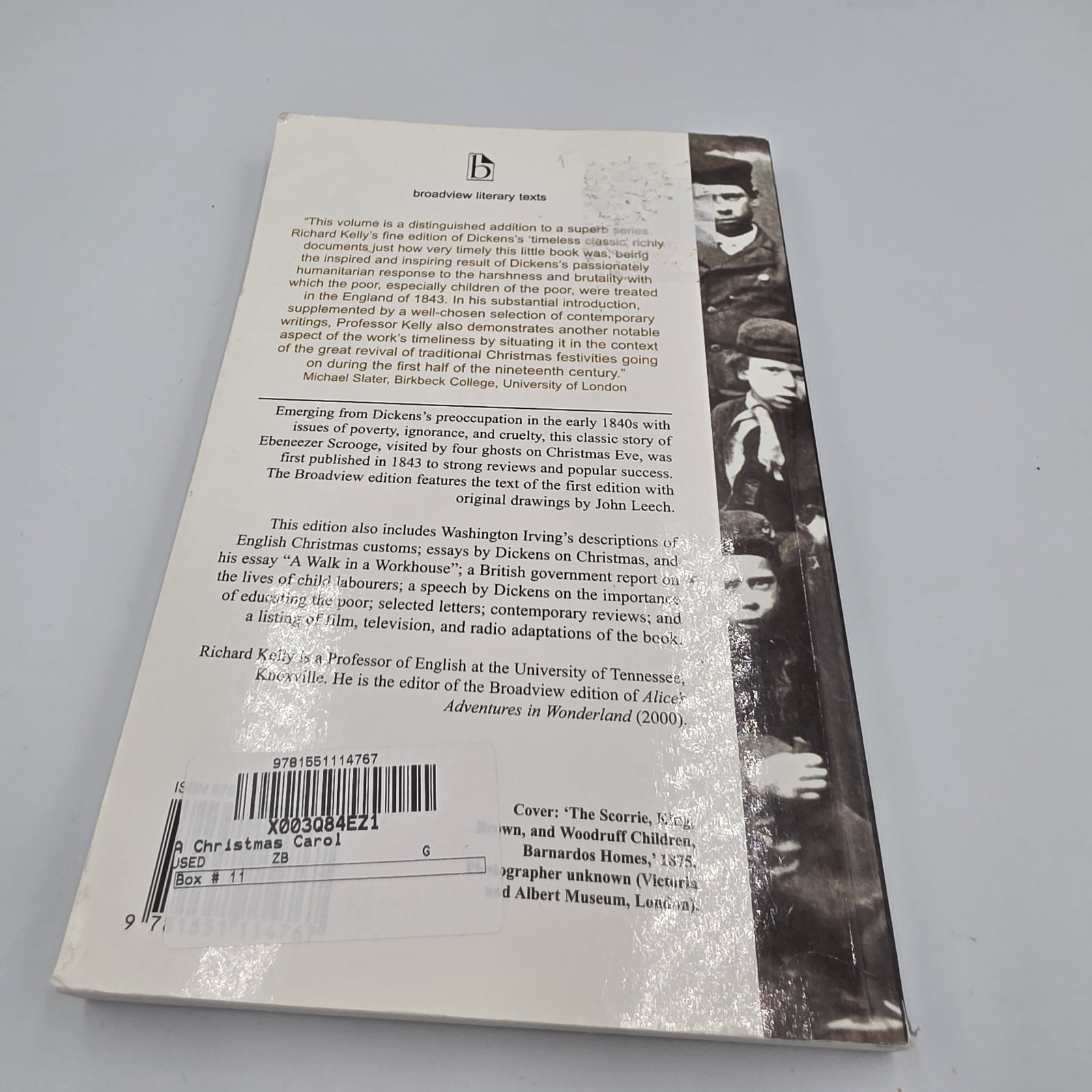 A Christmas Carol by Charles Dickens Edited By Richard Kelly Paperback 2003
