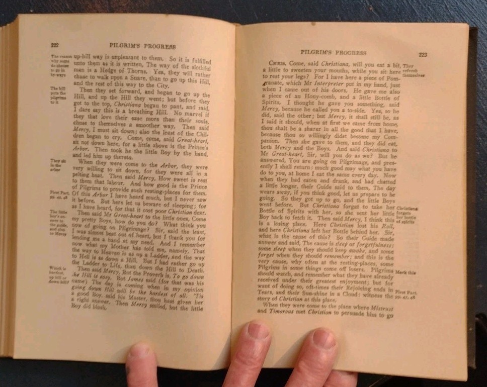 Pilgrim’s Progress by Bunyan and Donne and Herbert by Walton