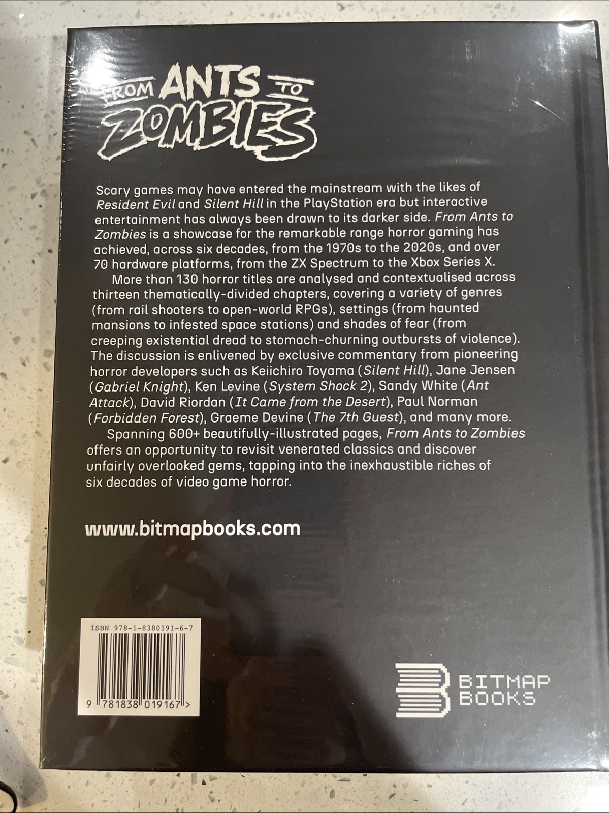 From Ants to Zombies: Six Decades of Video Game Horror Bitmap Books NEW SHRINK