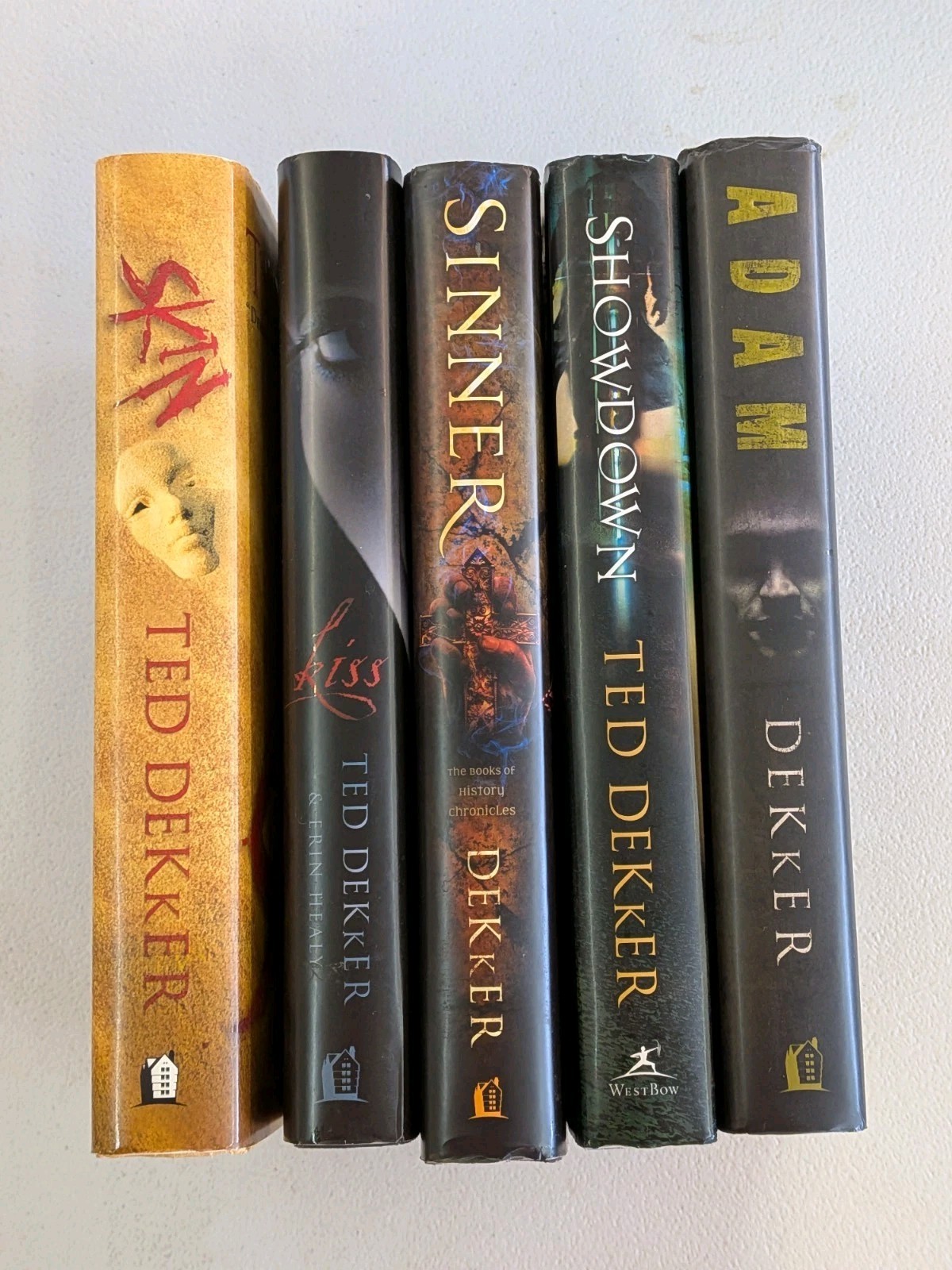 Lot of 5 Hardcover Books by Ted Dekker
