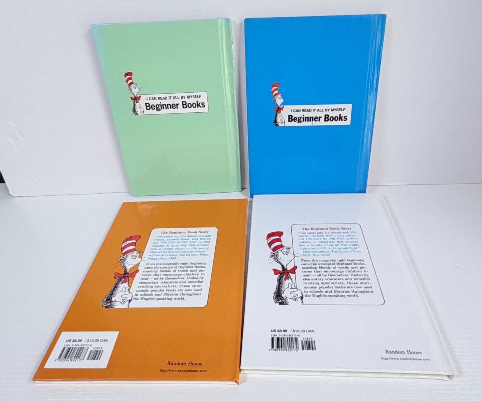 Dr Suess Childrens Beginner Book Lot of 14 Hardcover Cat in the Hat Horton