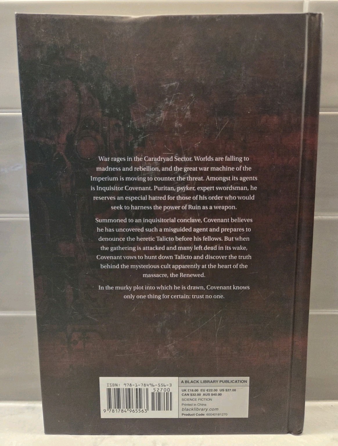 Warhammer 40K Resurrection The Horusian Wars John French 2017, Hardcover Used
