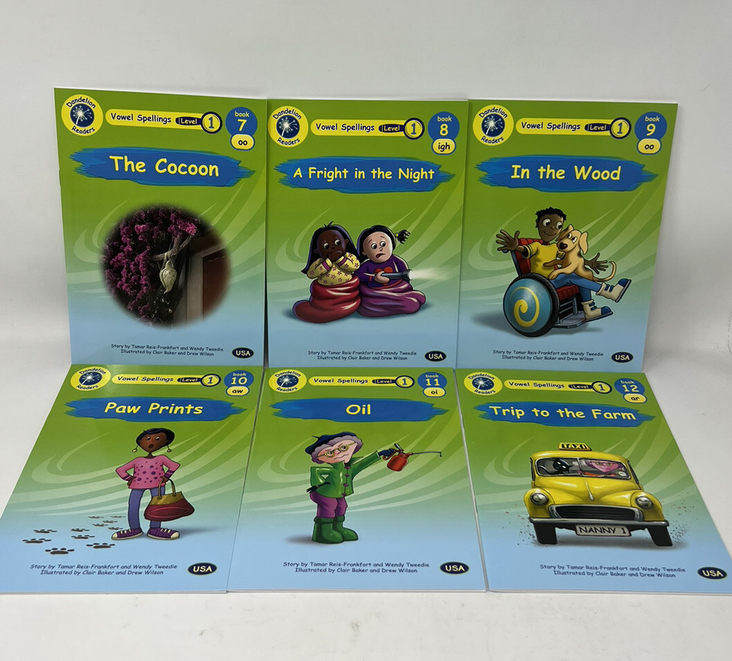 DANDELION READERS Level 1 – The Mail – 12 Book Set Phonic Books 2022 Reprint 1