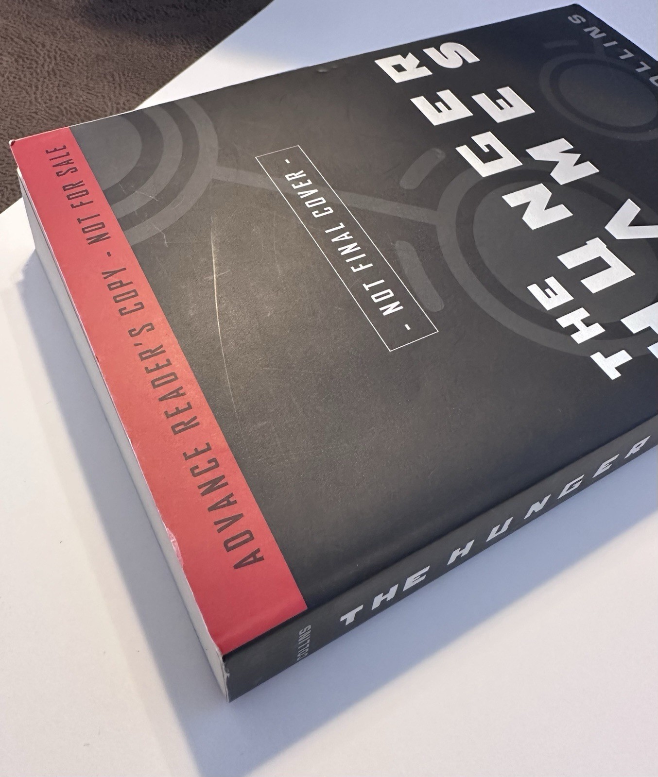 THE HUNGER GAMES Advance Reader’s Copy Uncorrected Proof Suzanne Collins 1st. Ed