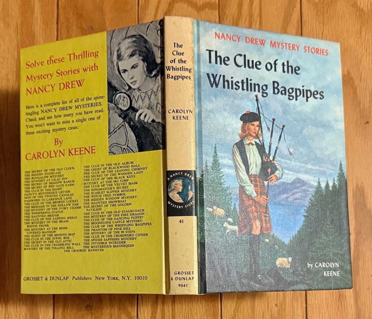 Nancy Drew Build a Bundle Lot Set – Pick 1 or More Yellow Matte White Endpapers