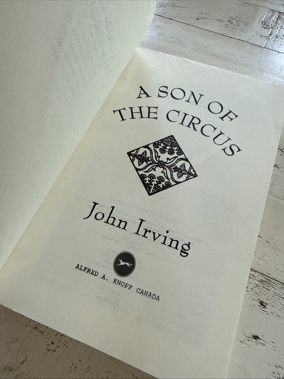 John Irving A Son of the Circus Uncorrected Proof Lot 2 PB Bloomsbury Knopf