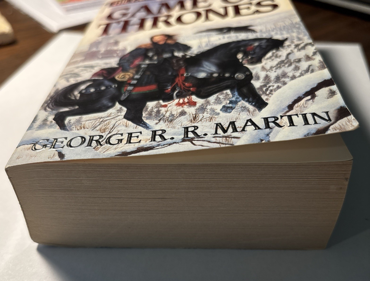 A Game of Thrones – George R. R. Martin – 1st Edition / 1st Print – 1997 PB
