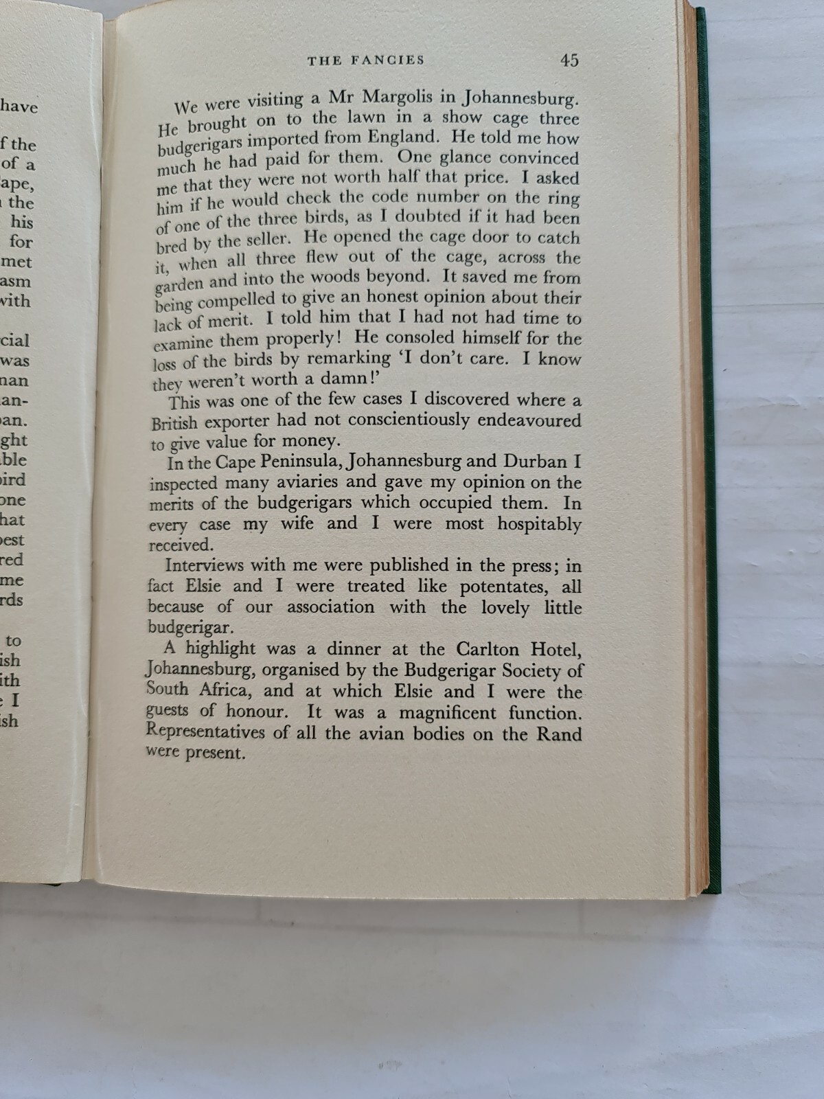 I Look Back Again W Watmough Signed Author Date 1966?