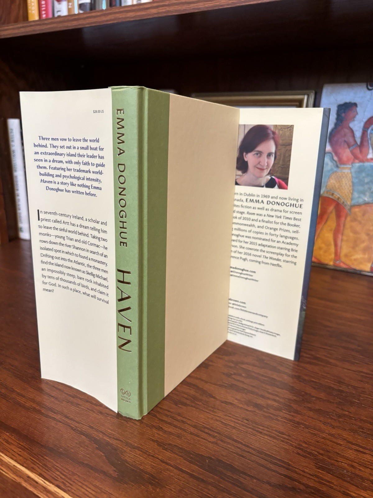 Haven. Emma Donoghue. 1st HC Ptg. LB 2022. Fine Unread