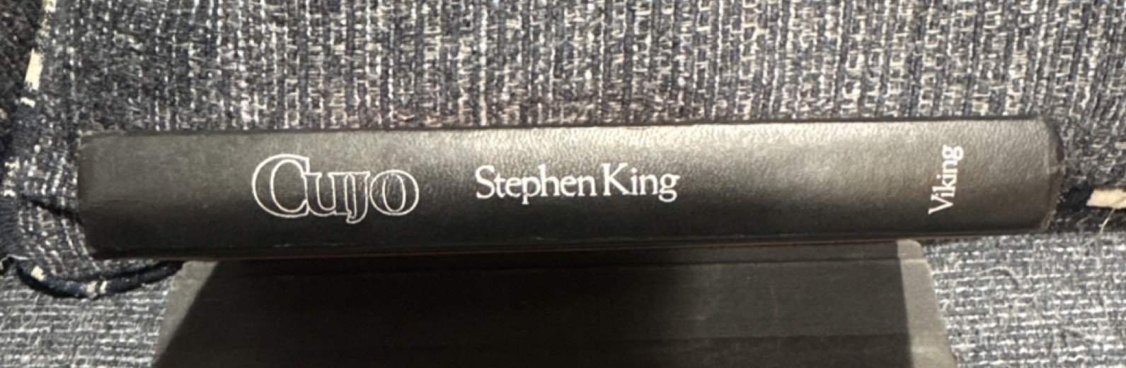 Stephen King Cujo Hardcover Viking Fiction Novel English Adult 1st Print 1981