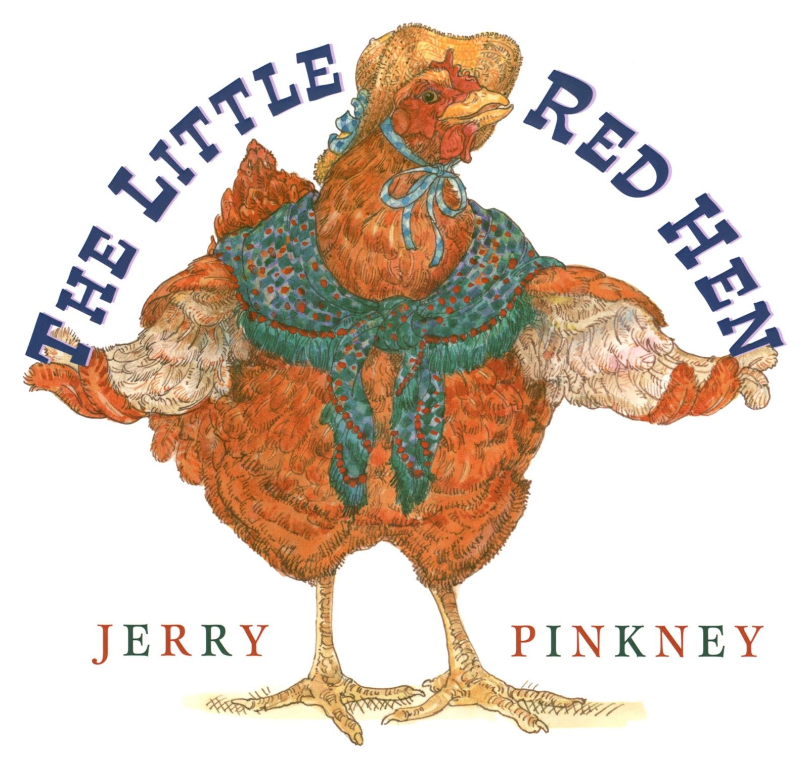 The Little Red Hen – hardcover Jerry Pinkney
