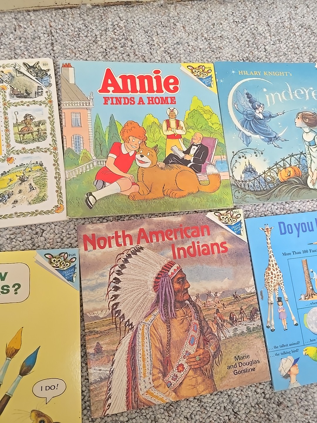 Lot of 6 Mixed Authors Nursery Rhymes Random House Paperback Children’s Books