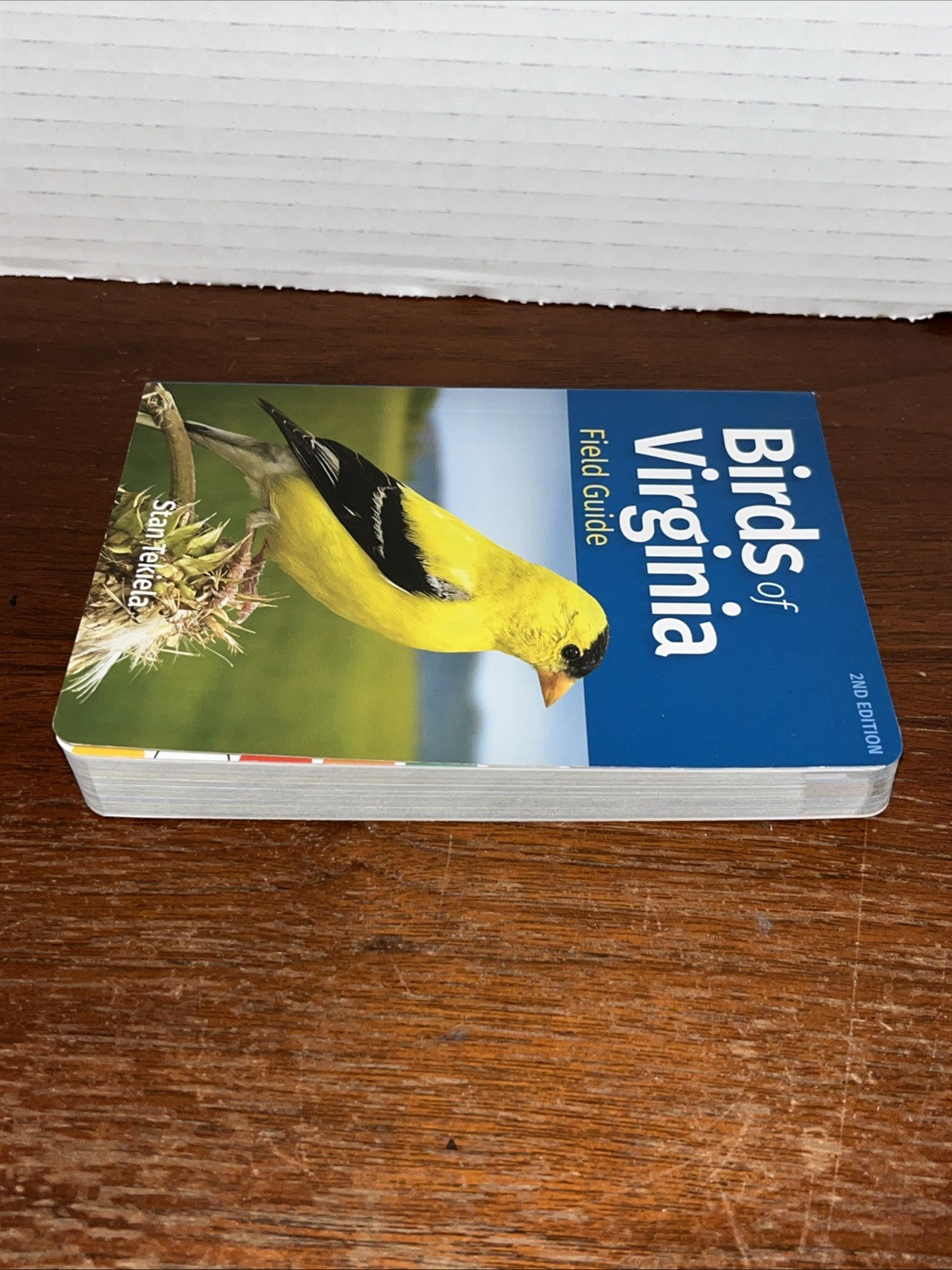 Birds of Virginia Field Guide (Identification) Stan Tekiela – New – Spine Wear