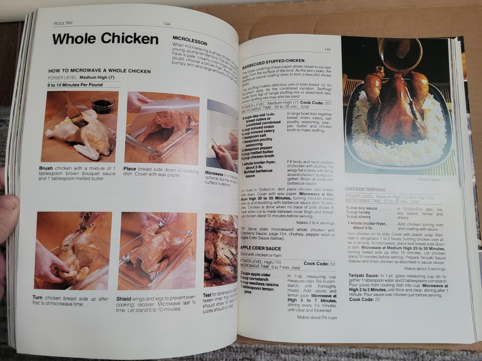 The Microwave Guide and Cookbook Hardcover Book from General Electric Co 1980
