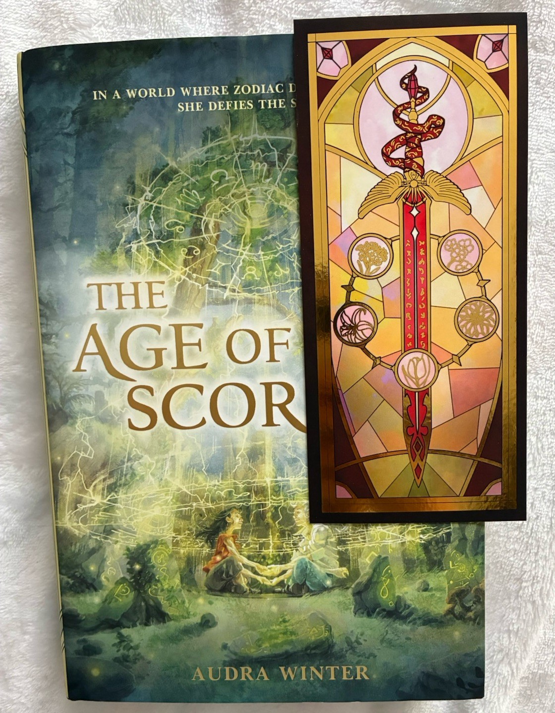 SIGNED Audra Winters Age of Scorpius First Edition Hardcover Limited Set
