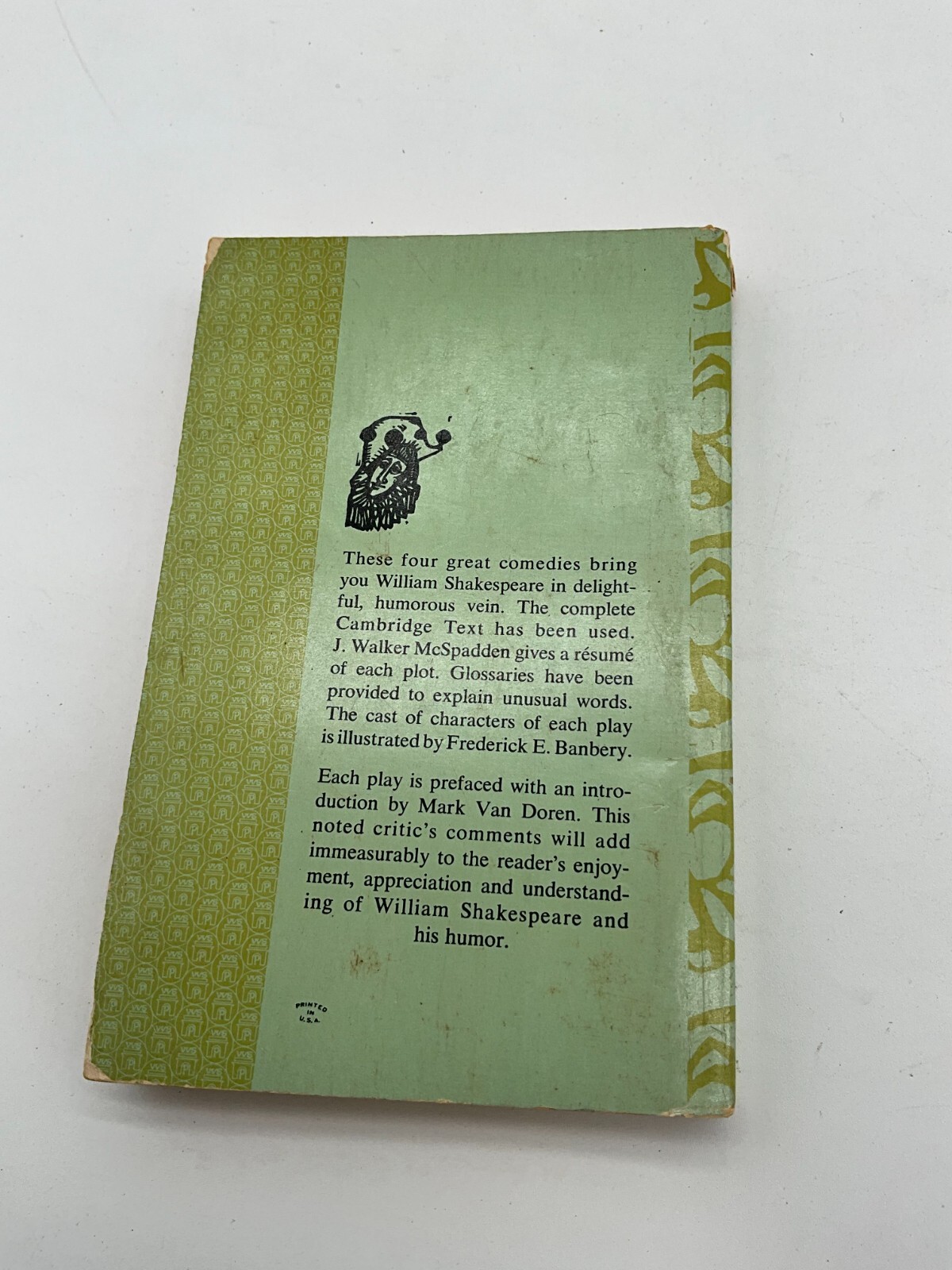 Four Great Comedies by William Shakespeare 1966 Washington Square Press Inc AU