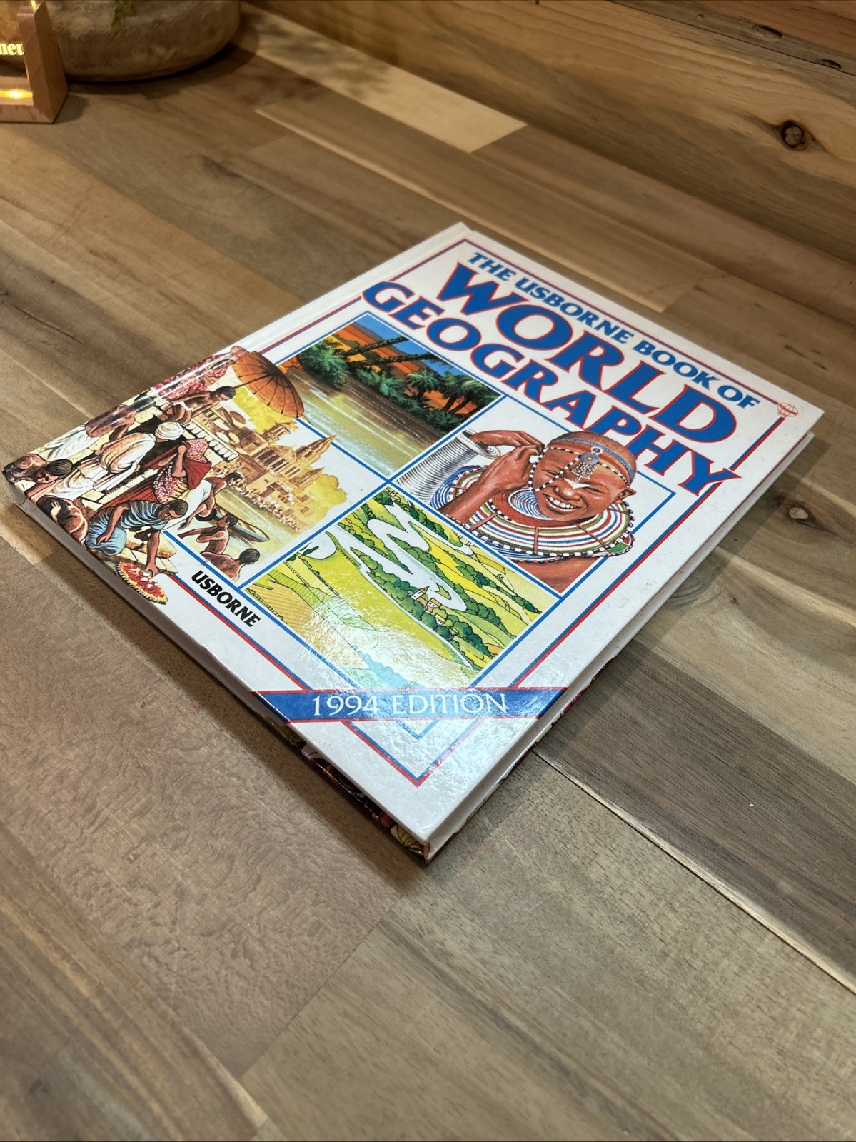 Usborne book of World Geography by Jenny Tyler (Hardcover) 1997 edition