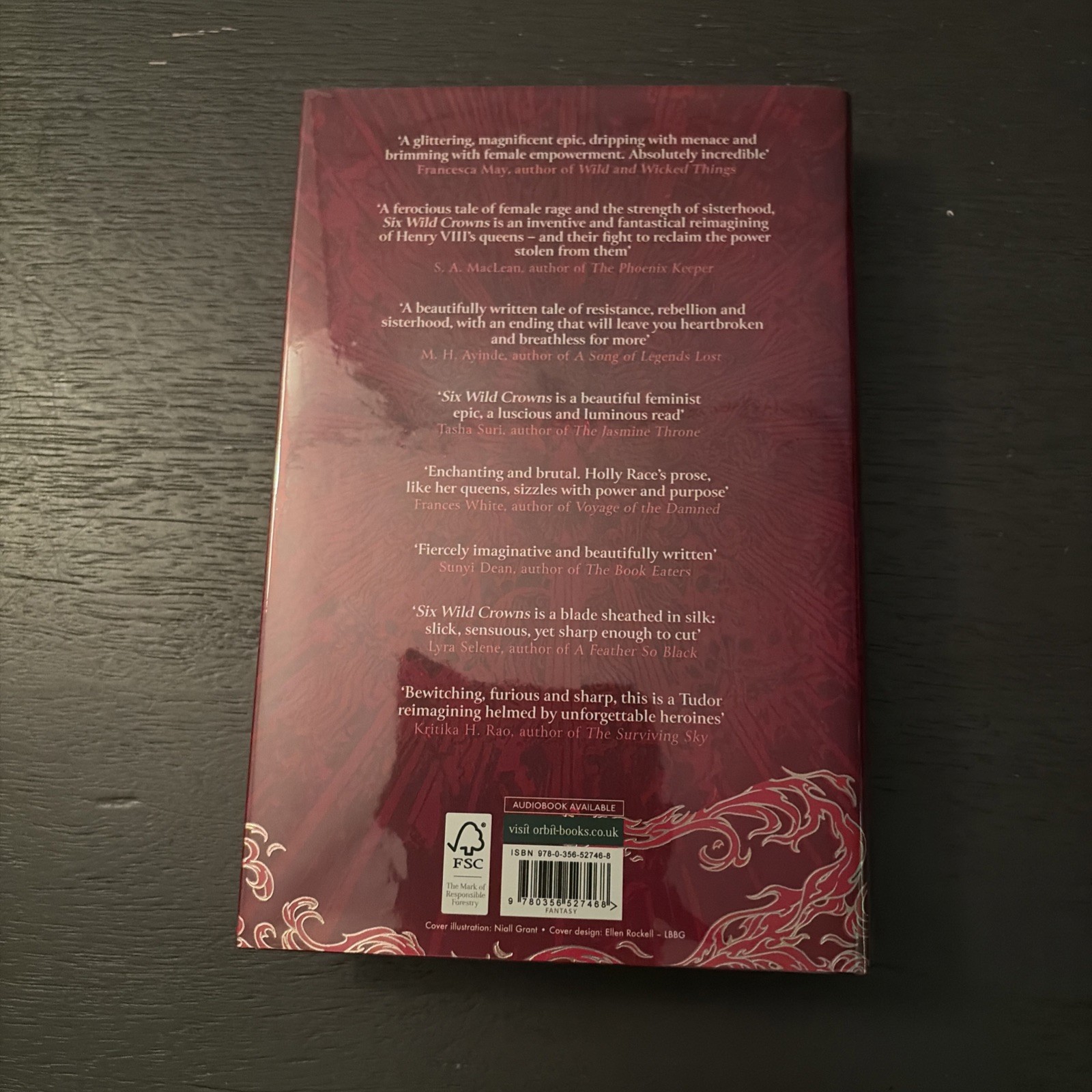 Six Wild Crowns – Race, Holly 2025 SIGNED LIMITED ED. Goldsboro/Orbit Fantasy HC