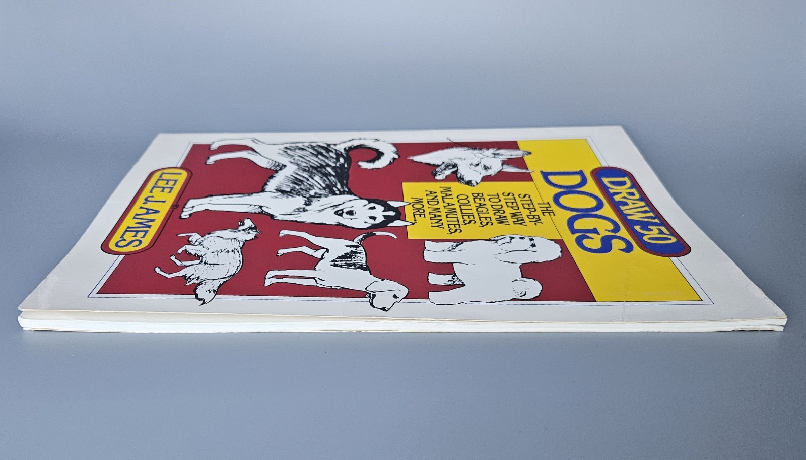 Draw 50 Animals Books Lot Lee J Ames Horses Cats Dogs Step-by-Step Drawing