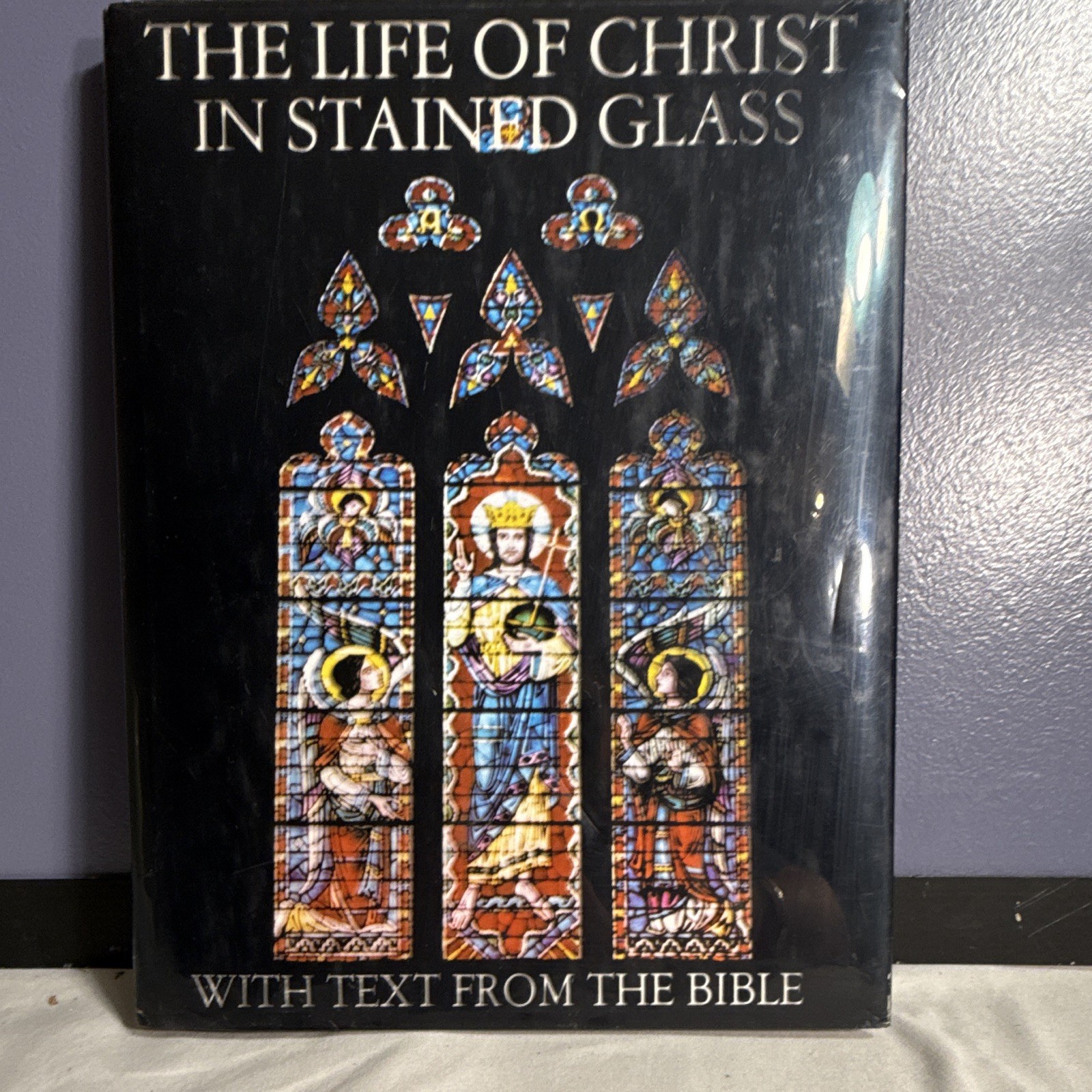 The Life of Christ in Stained Glass 1978 Hardcover 1st Edition First Printing