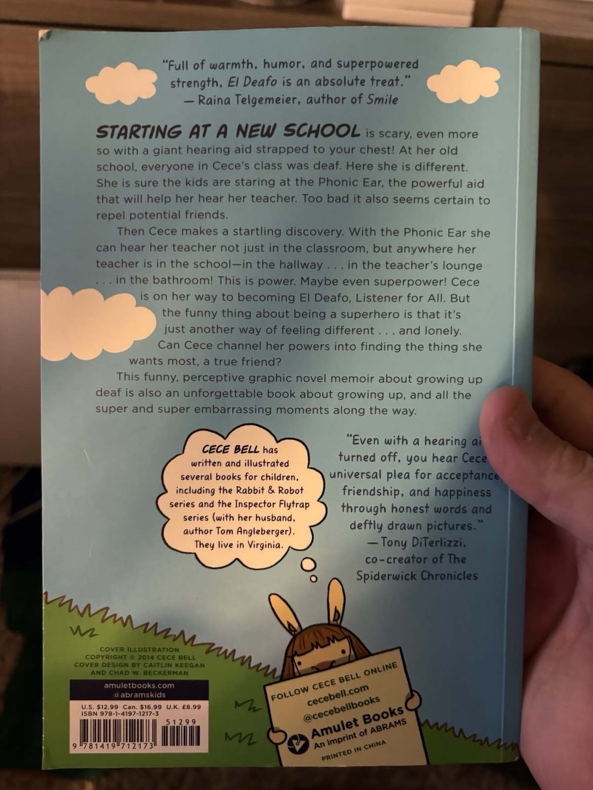 El Deafo by Cece Bell (2014, Trade Paperback)