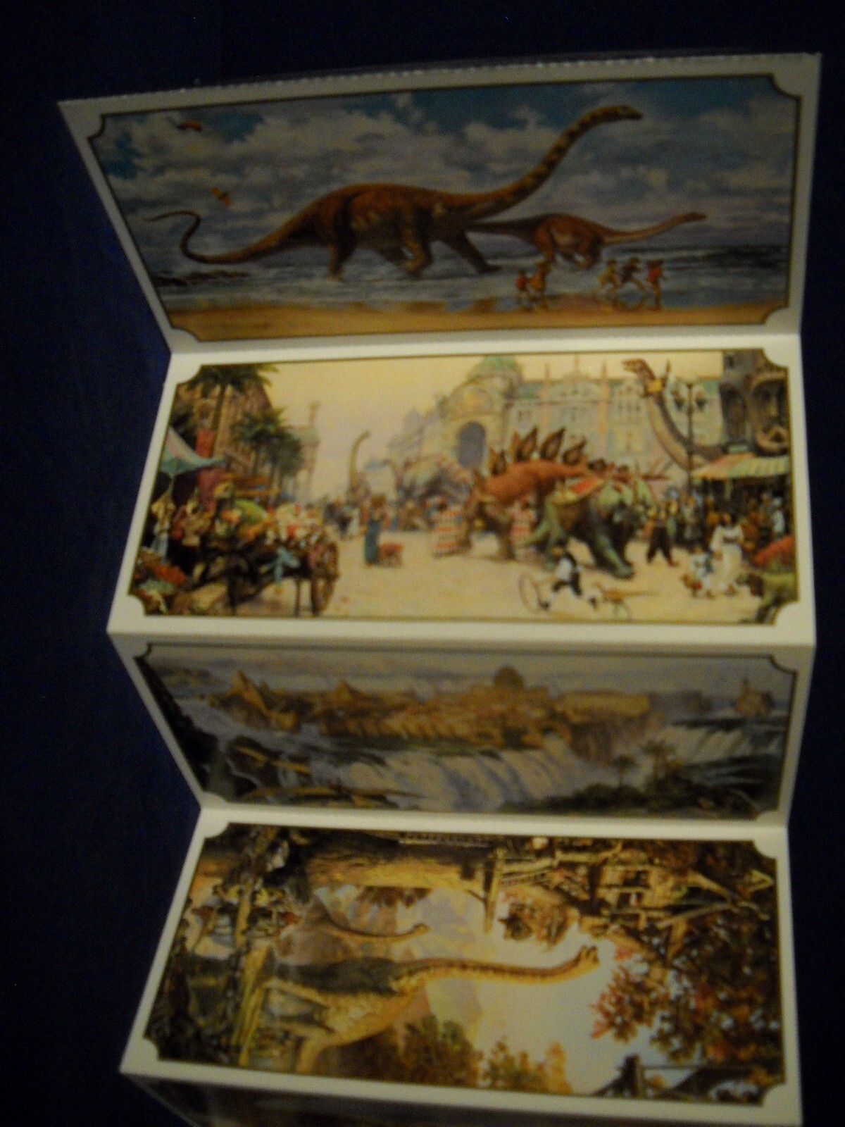1993 Turner Publishing Inc. James Gurney’s DINOTOPIA POSTCARD BOOK “Rare”
