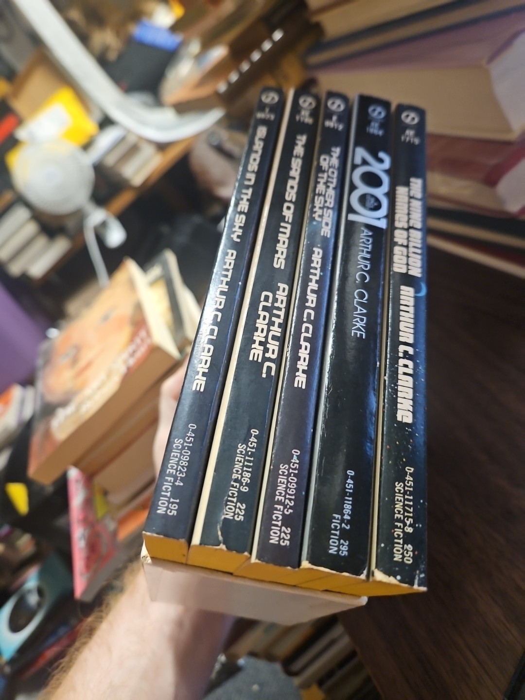 Arthur C. Clarke: A Master’s Collection 5-Book Paperback Box Set A Space Odyssey