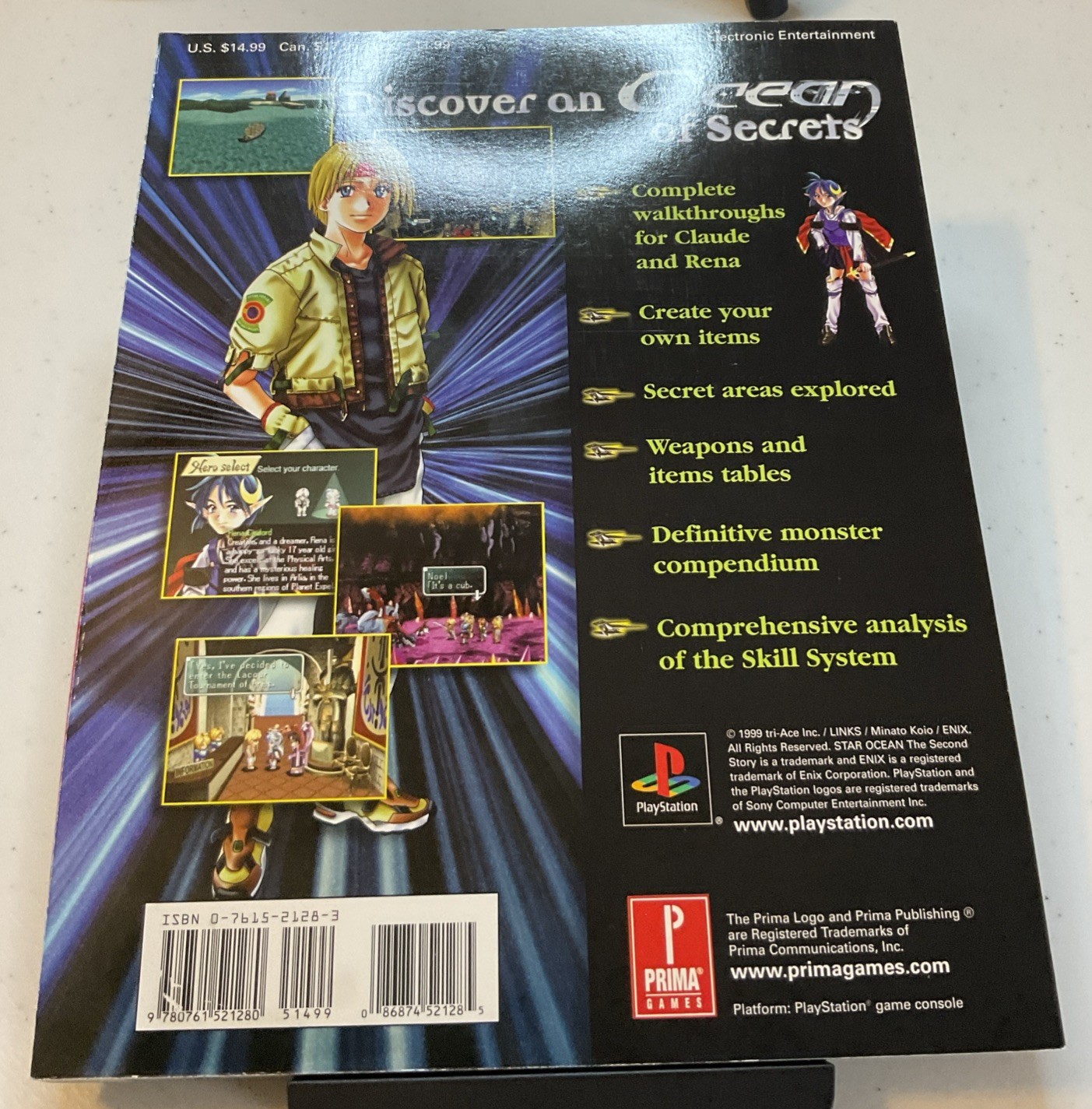 Star Ocean : The Second Story (Prima’s Official Strategy Guide)