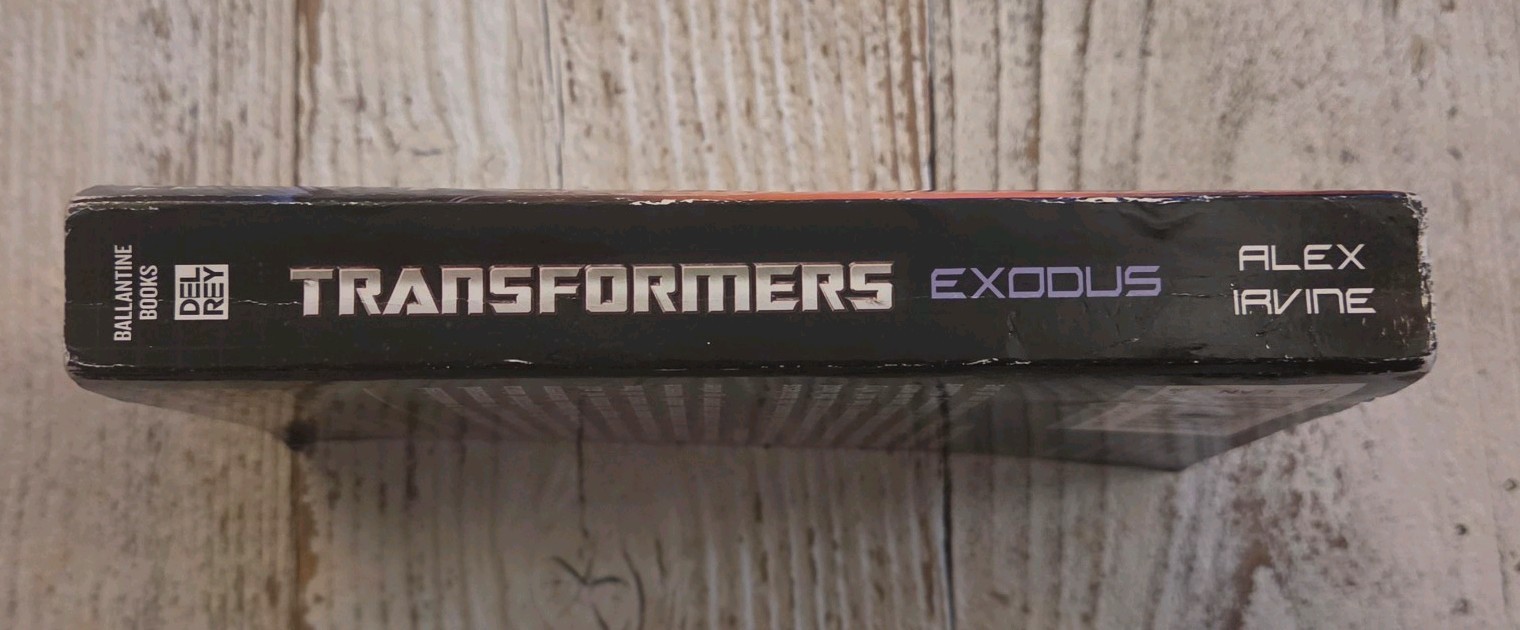 Transformers Retribution by Williams & Transformers Exodus by Irvine Books